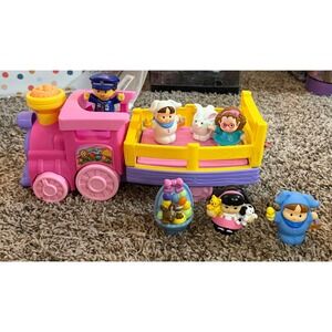 Fisher-Price Little People Musical Pink Easter Train